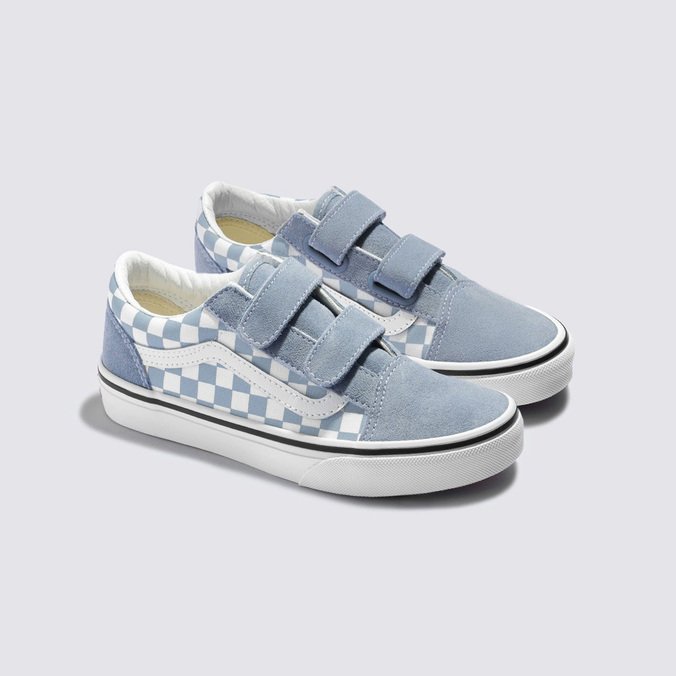 Tênis Old Skool V Infantil Dusty Blue