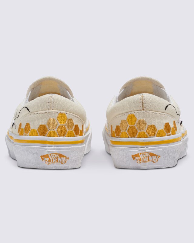Tênis Slip-On Infantil Kids Bee Black Yellow