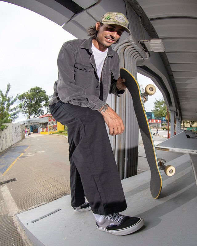 Tênis Skate Era Black Gray