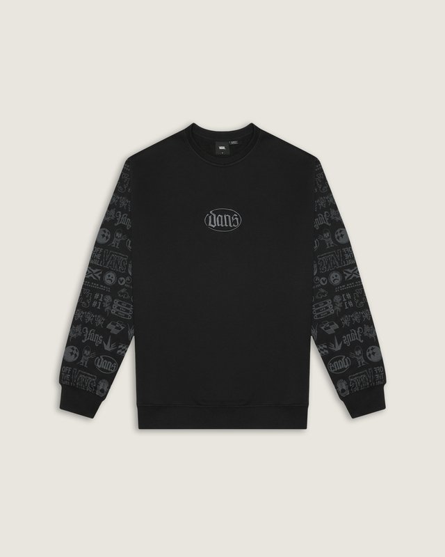 Moletom Mixed Lot Crew Black