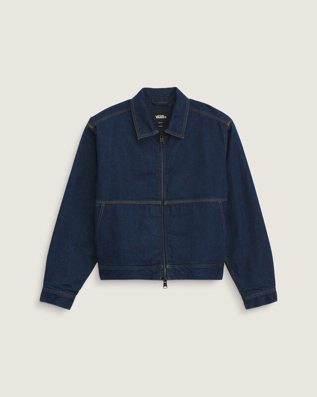 Jaqueta Lx Denim Station Dark Indigo