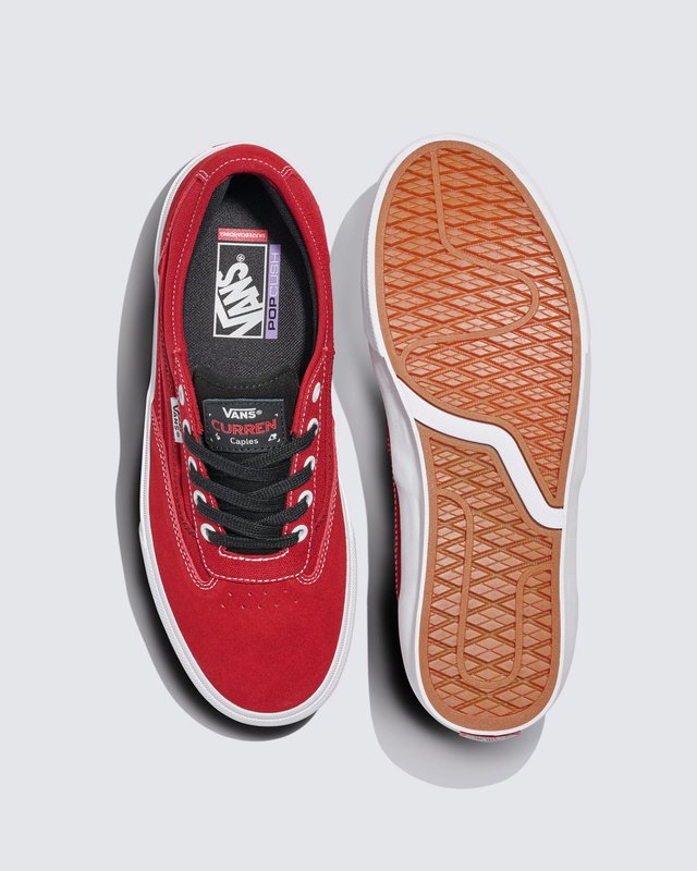 Tênis Curren Caples Skate Red White