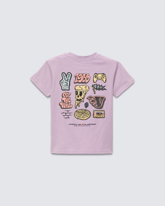Camiseta Essentials SS Lavender Mist Infantil