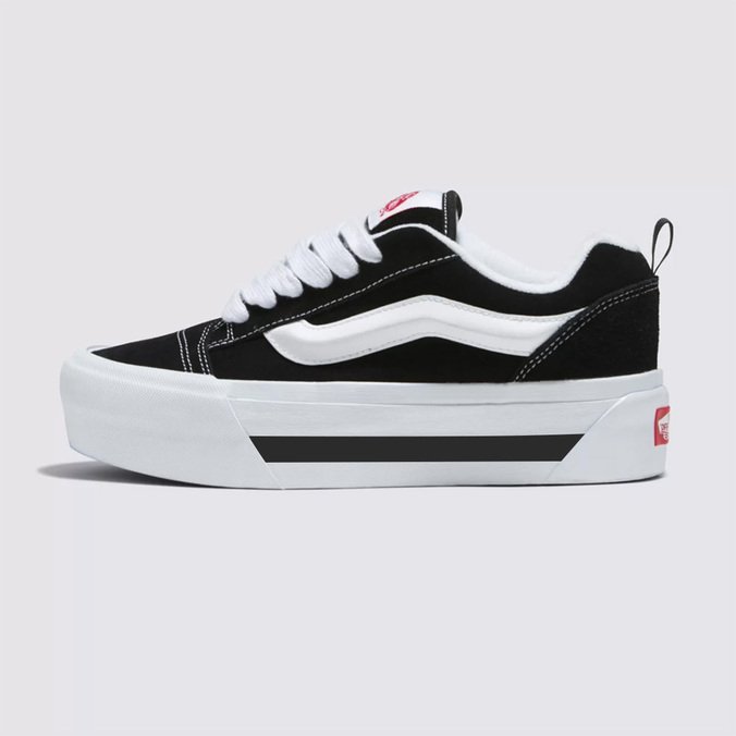 Tênis Knu Skool Stack Nostalgia Black White