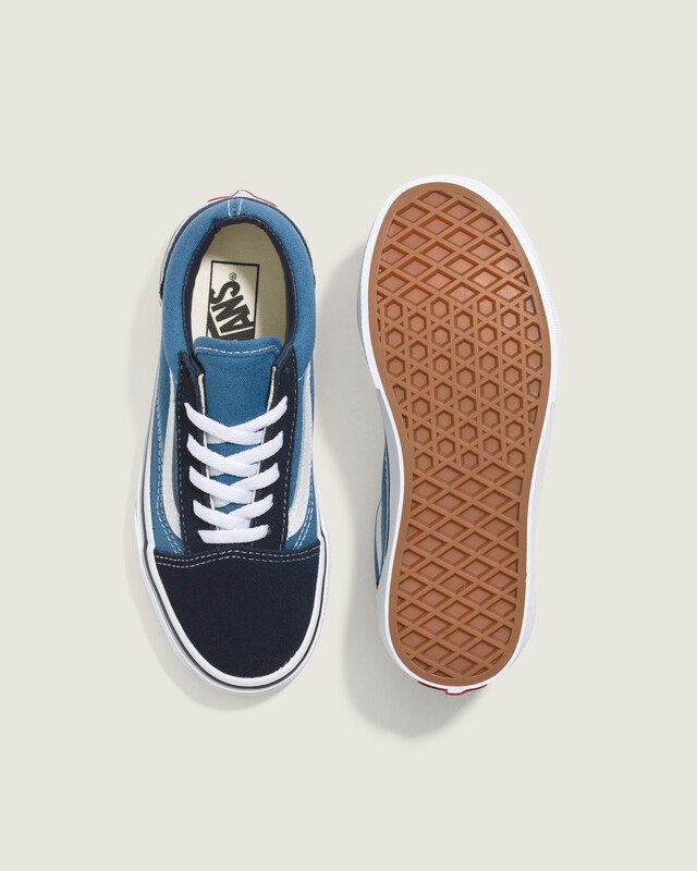 Tênis Old Skool Infantil Navy True White Vans