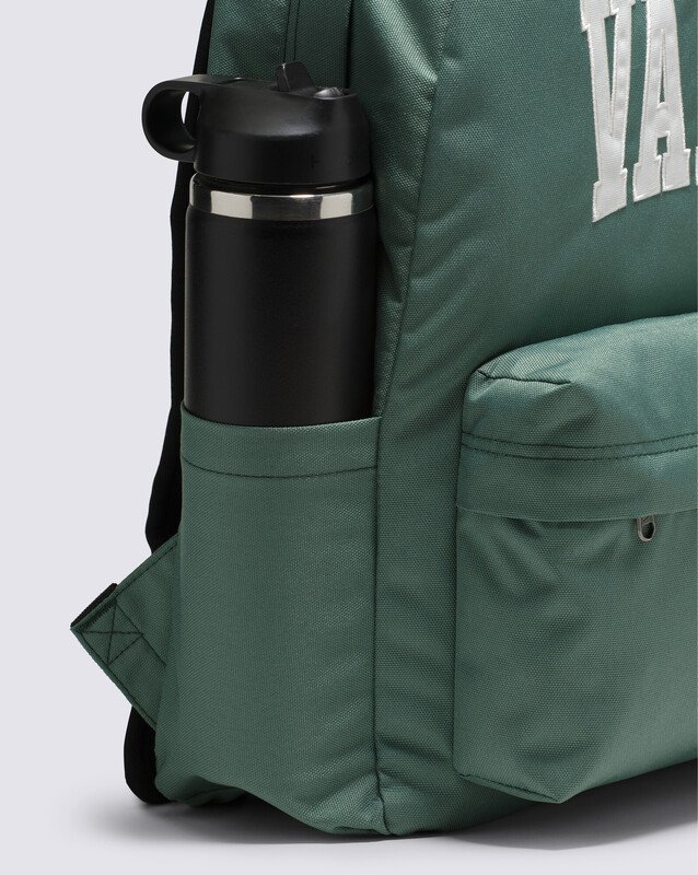 Mochila Old Skool Check Backpack Warm Weather Dark Forest