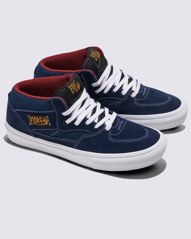 Tênis Skate Half Cab Navy Burgundy | Vans
