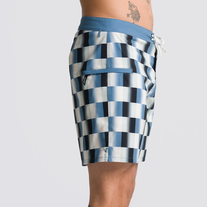 Boardshort The Daily Checkerboard Copen Blue