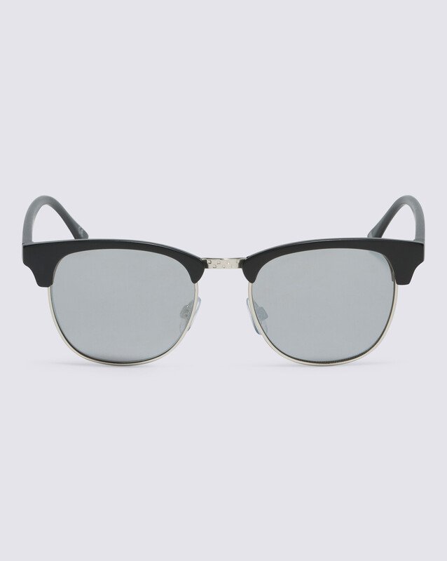 Óculos De Sol Dunville Shades Matte Black Silver Mirror