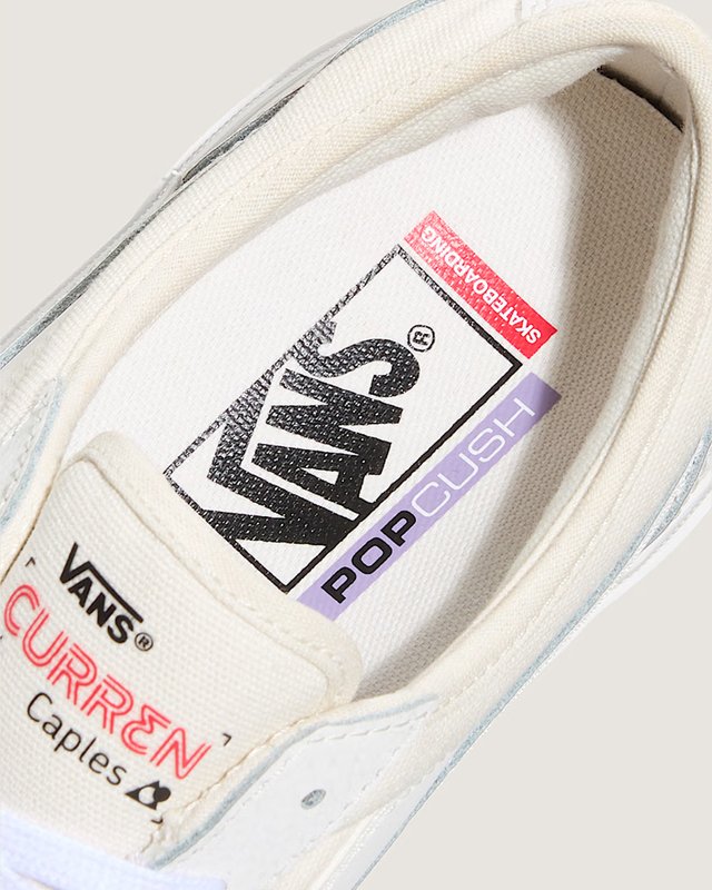 Tênis Curren Caples Skate Blanc De Blanc