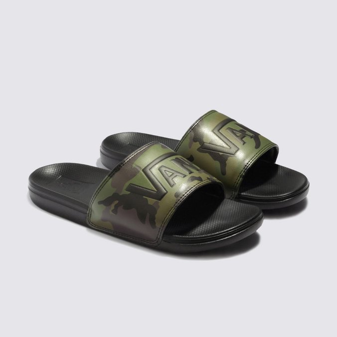 Camo vans slides 2025
