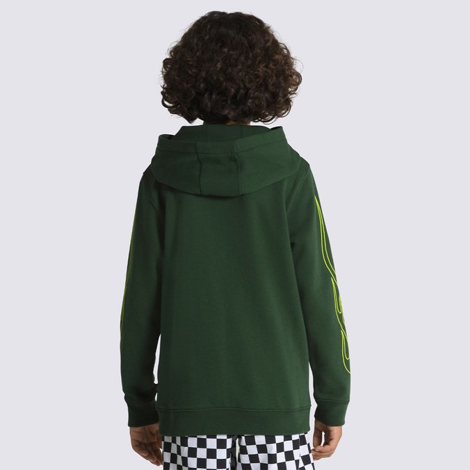 Moletom Neon Flames Po Infantil Mountain View