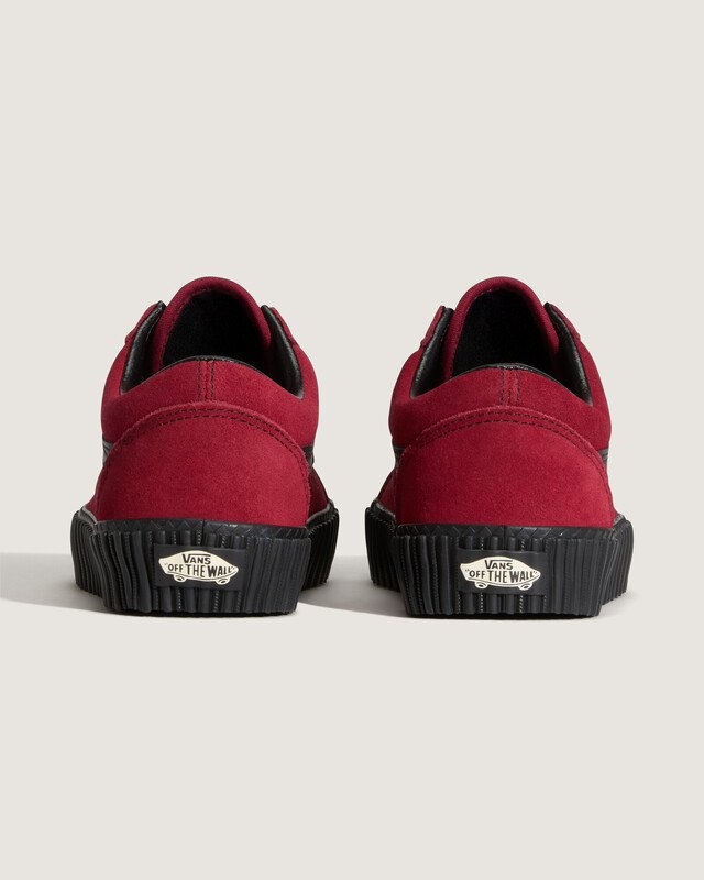 Tênis Old Skool Creeper Bridge Grunge Bordeaux