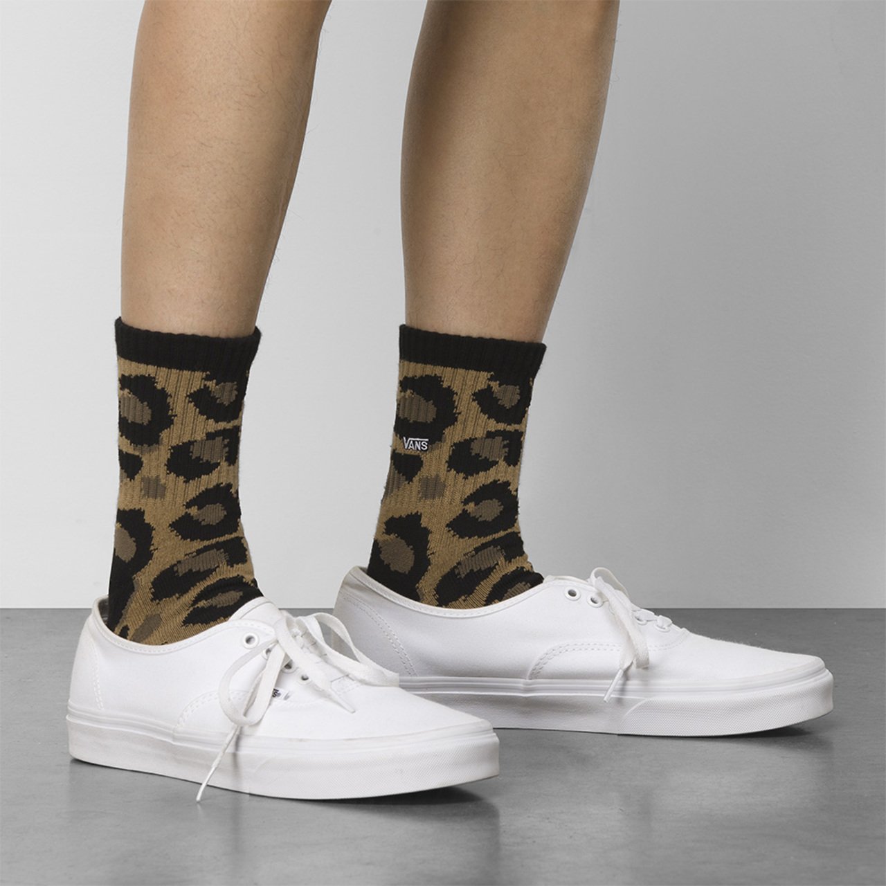 MEIA MASH UP HALF CREW 41/45 ANAHEIM FACTORY MASHUP LEOPARD | Vans