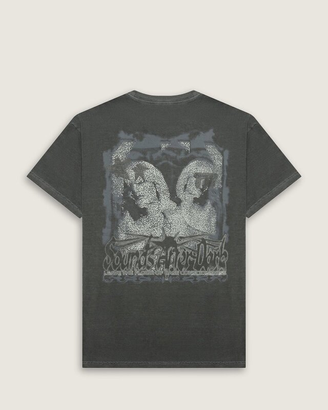 Camiseta Ss After Dark Os Faded Black