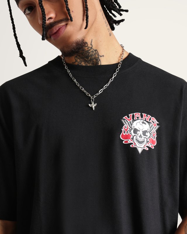 Camiseta Manga Curta Blaze Head Black