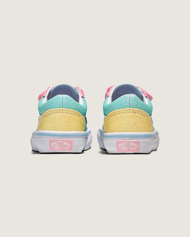 Tênis Old Skool Pastel Glitter Multi Infantil Vans