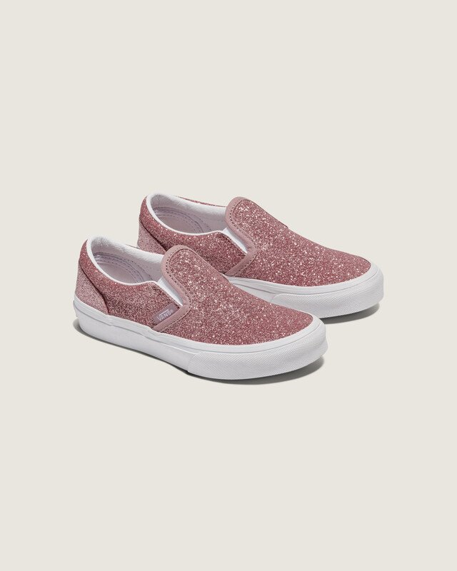 Tênis Slip-On Glitter Rose Gold Infantil