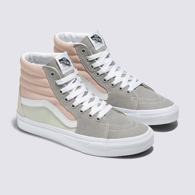 Pastel multi colored vans online