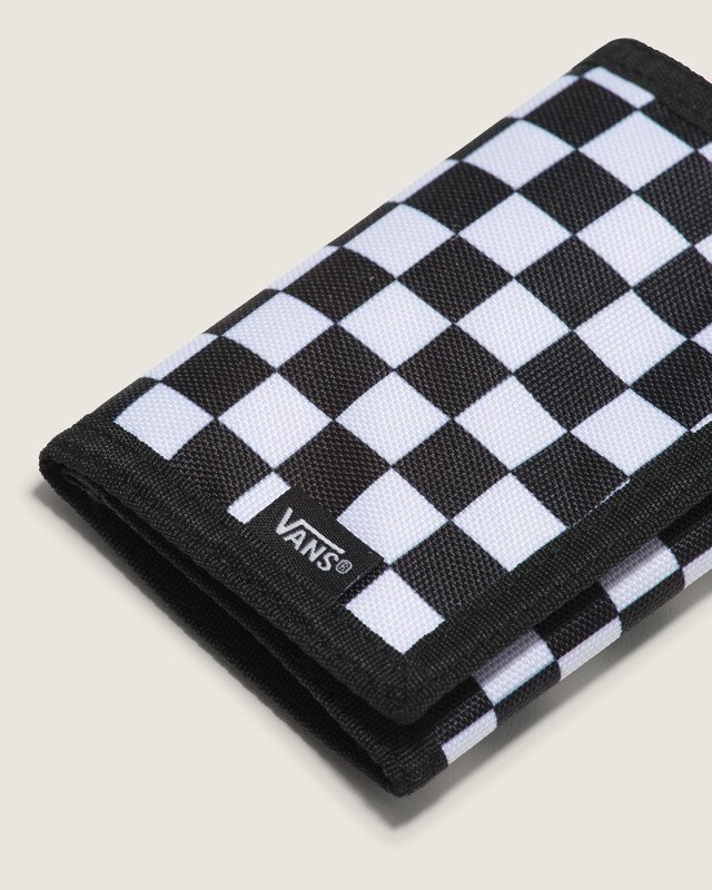 Carteira Slipped Black-White Check