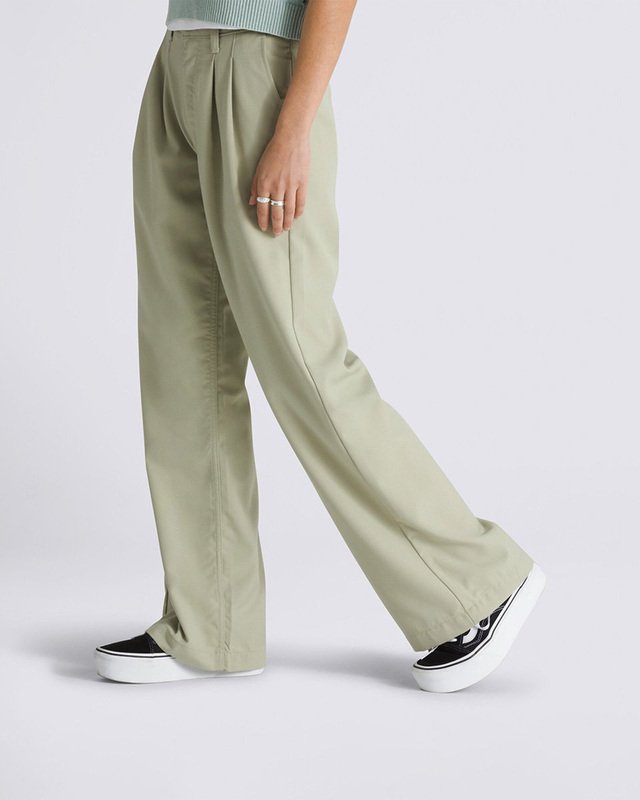 Calça Alder Relaxed Pleated Upland Elm