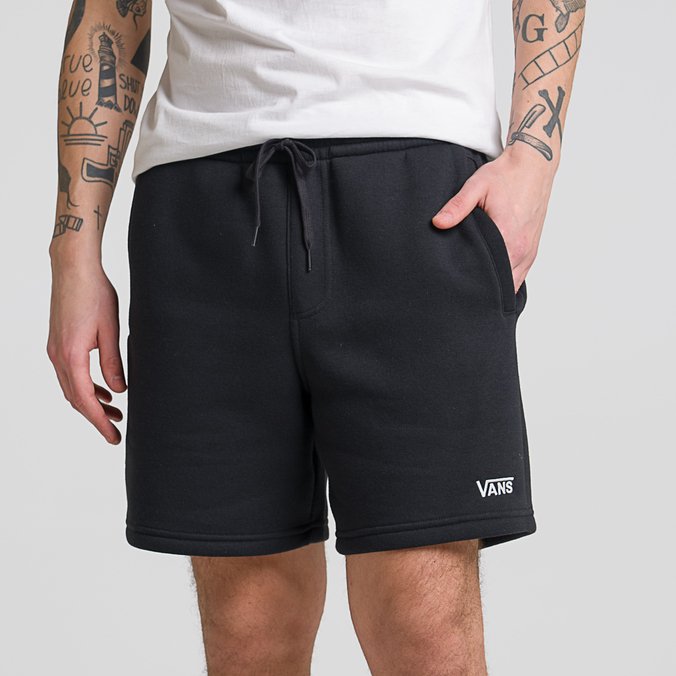 Bermuda Moletom Core Basic Black