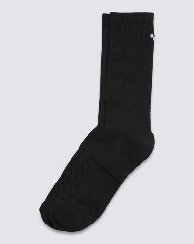 Entre no seu skate com a Meia Skate Standard Crew Black. Uma clássica estilo meia canoa e canelada - feita com tecido Coolmax® e amortecimento de skate para maior conforto. O modelo apresenta bordado Vans 5-Checkerboard e etiqueta Vans® Skateboarding, aplicados na parte superior do cano traseiro.