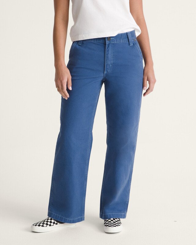 Calça Chore Mid Rise Straight True Navy