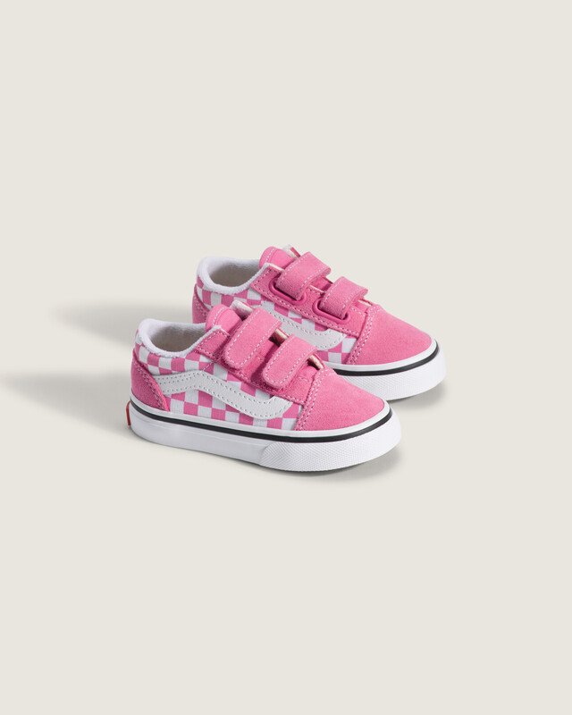 Tênis Old Skool V Color Theory Checkerboard Pink Fizz Infantil