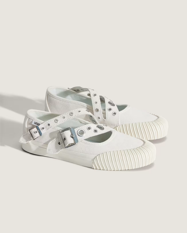 Tênis Mary Jane Marry Straps Metal White
