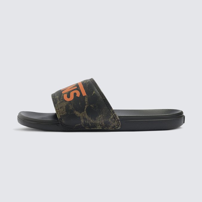 Chinelo Slide-On La Costa Camo Black