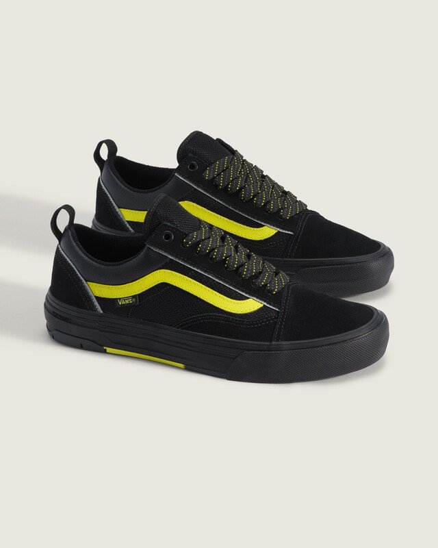 Tênis Skate Old Skool Wafflecup Reflective Black Lime