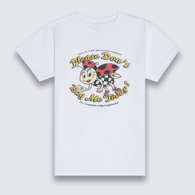 Camiseta Dont Bug Me Ss White Infantil