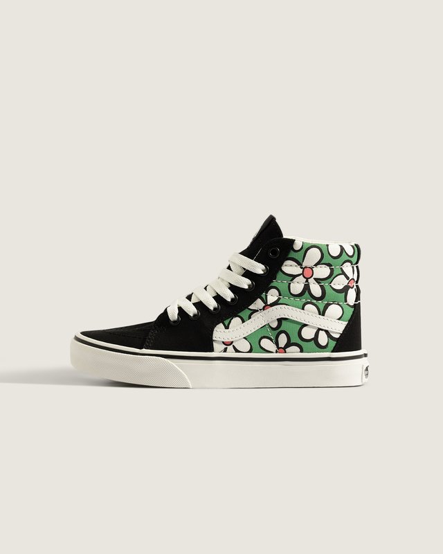 Tênis Sk8-Hi Painted Floral Vivid Verdant Infantil