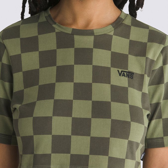 Camiseta Checker Crew Crop Ii Compl. Ultra Neo Vr3 Olivine