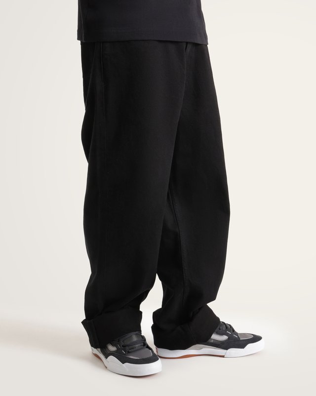Calça Check-5 Loose Denim Black Rinse