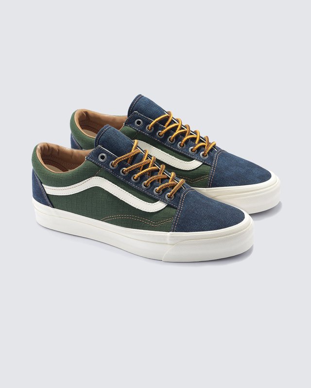Tênis Old Skool Mte Salt Wash Navy Green