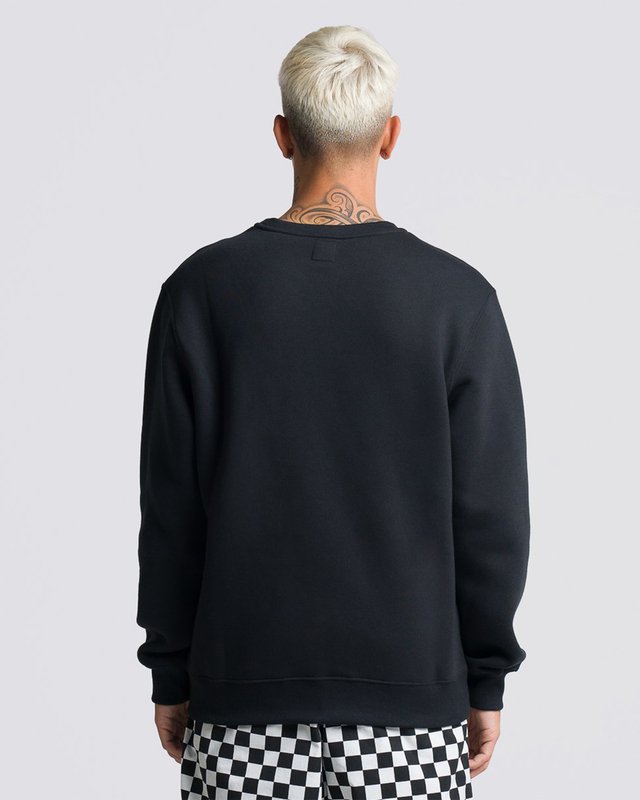 Moletom Core Basic Crew Fleece Blacks
