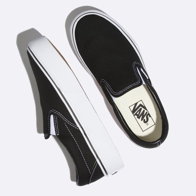 Tênis Slip-On Platform Black