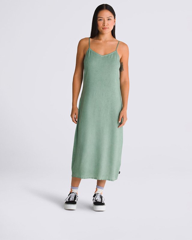 Vestido Campbell Slip Seasonal Hero: Knu Skool Iceberg Green