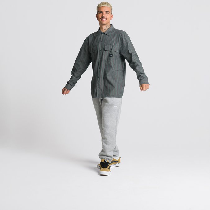Camisa Caldwell Woven Asphalt