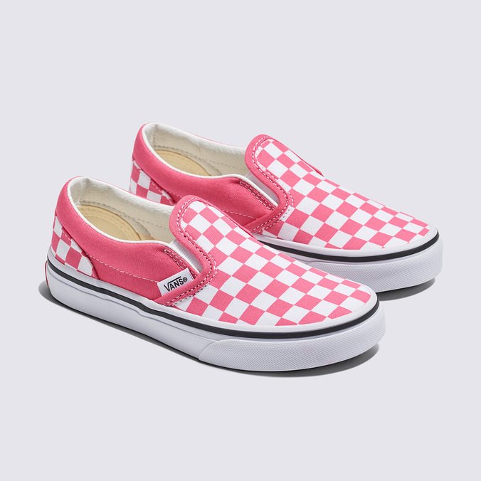 Tênis Slip-On Checkerboard Honeysuckle Infantil