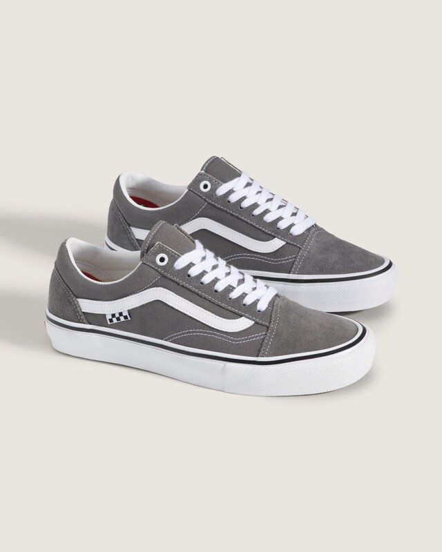 Tênis Skate Old Skool Pewter White Vans
