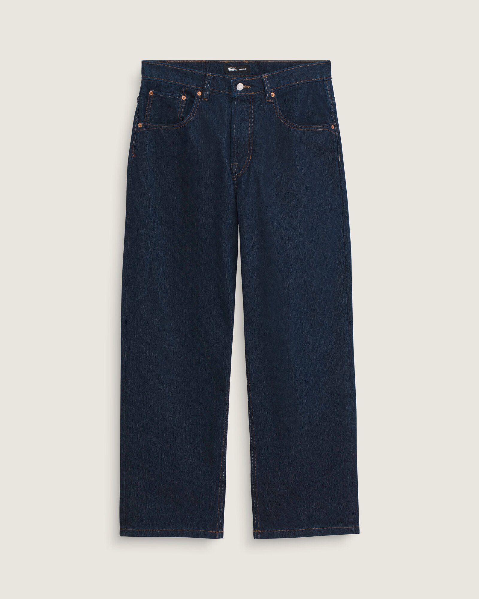 Calça Check 5 Loose Denim Dark Rinse | Vans