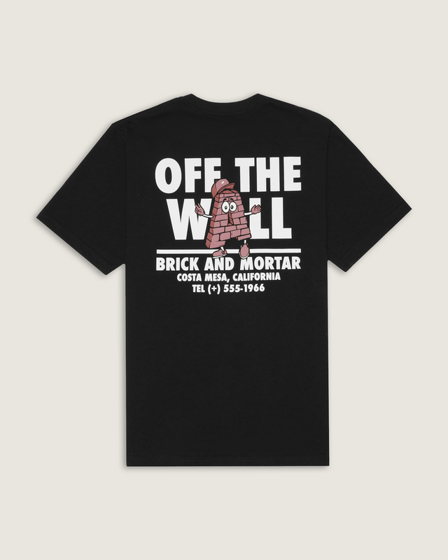 Camiseta Ss Brick And Mortar Black Infantil