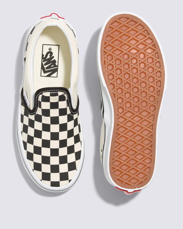 Tênis Slip-On Infantil Black White