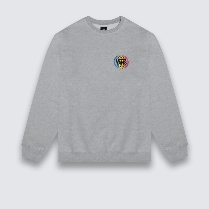 Moletom Retro Co Crew Cement Heather