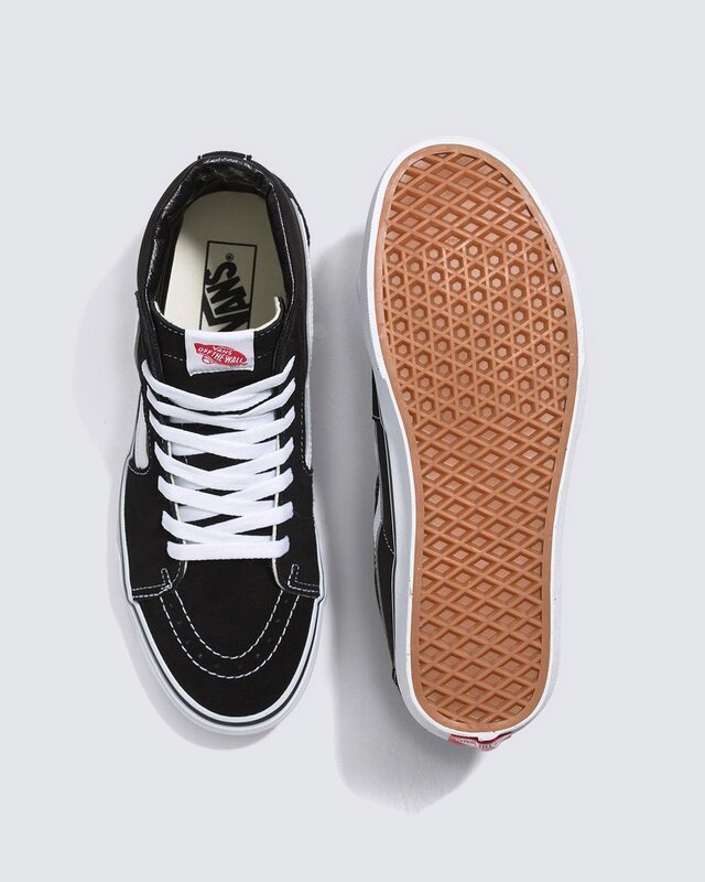 Tênis Sk8-Hi Black White Vans
