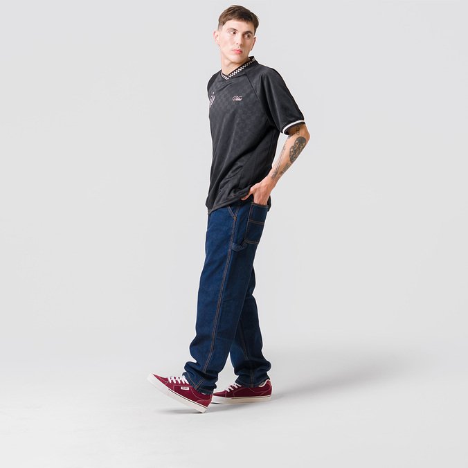 Calça Drill Chore Relaxed Carpenter Denim Pant Upland Dark Denim