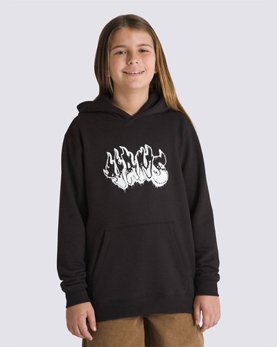 Moletom Burnout PO Black Infantil | Vans
